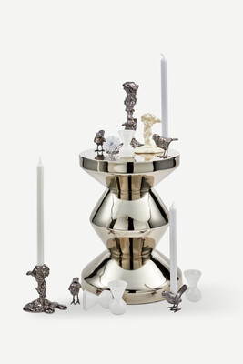 ornaments fat neck vase white set 3, White, medium