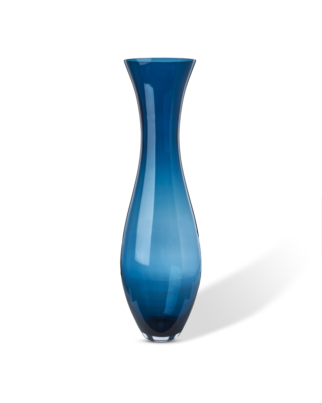Vase Stretch smoke, Dark blue, large