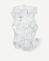 vase ice clear, Transparant, small