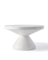coffee table zig zag white, White, small