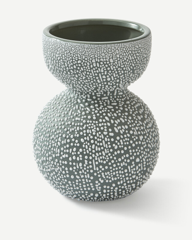 vase Boolb dots dk.green S, Dark green, pdp