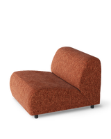 sofa a-round-u 1,5 seat rust, Rust red, small