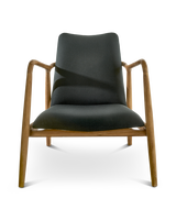 Chair Charles all black, Beige, small