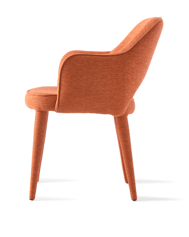 Chair arms Cosy orange, Orange, large