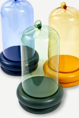 showcase balloon yellow, Dark blue, medium