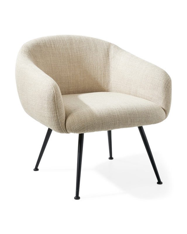 Chair Buddy fabric smooth dk grey, Beige, large