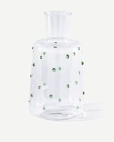 pitcher wine nob green, Olive green, small