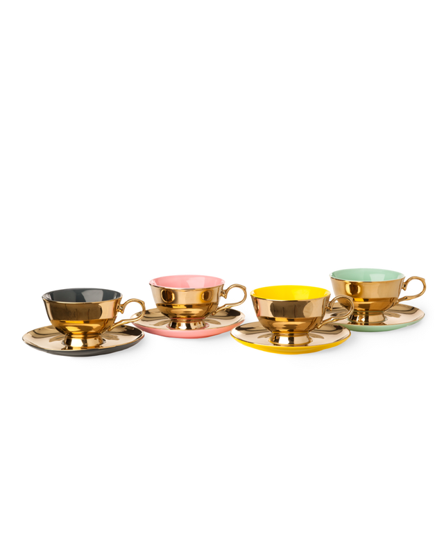 Tea set Legacy gold set 4, Multi-colour, large