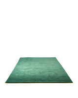 carpet outline dark green / lime 200x300, Dark green, small