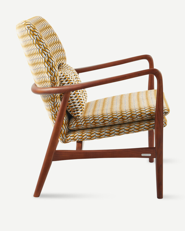 chair peggy geo ochre (FSC 100% certified), Ochre, pdp