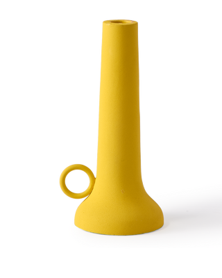 candle holder spartan yellow S, Yellow, medium