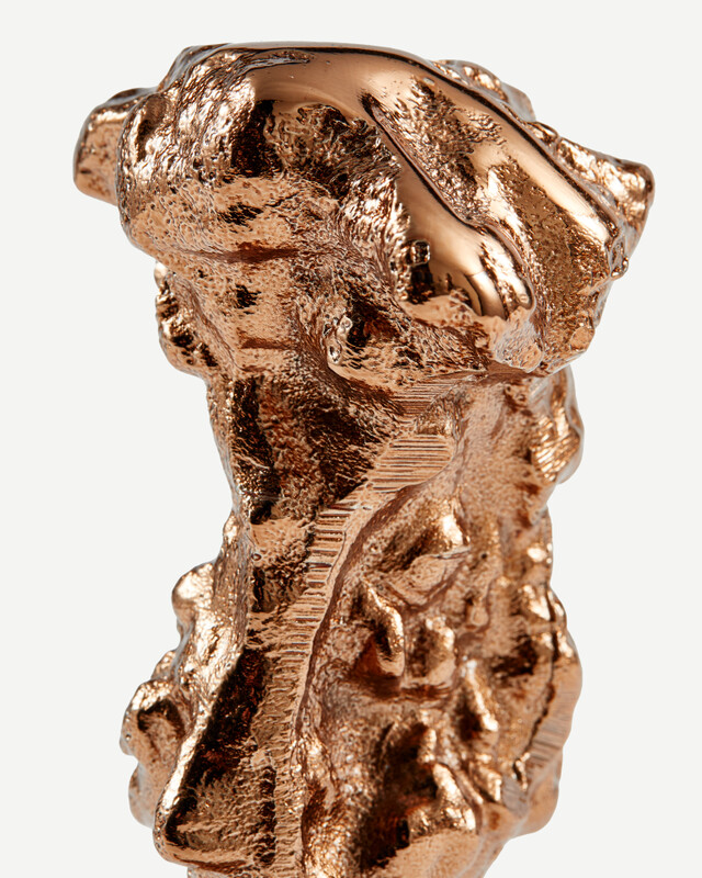 Drip candle holder L, light pink, pdp