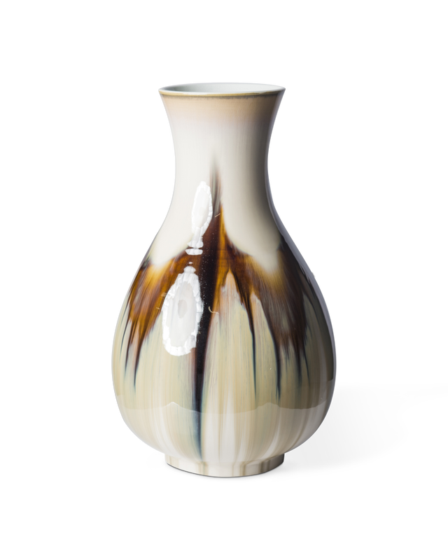 Crazy Vase Perry small, Beige, large