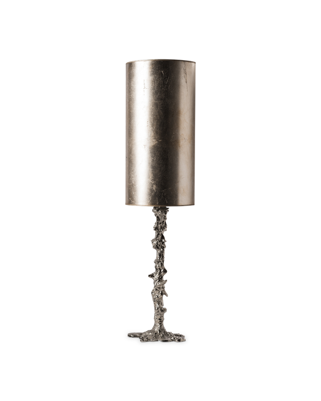Lamp base drip gold, Silver, large