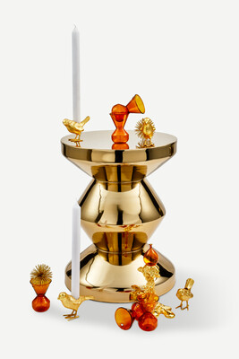 ornaments balloon dark brown set 3, Dark brown, medium