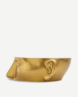 head right top white, Gold, small