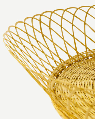 basket Bakkie lace yellow XXXL, Yellow, medium