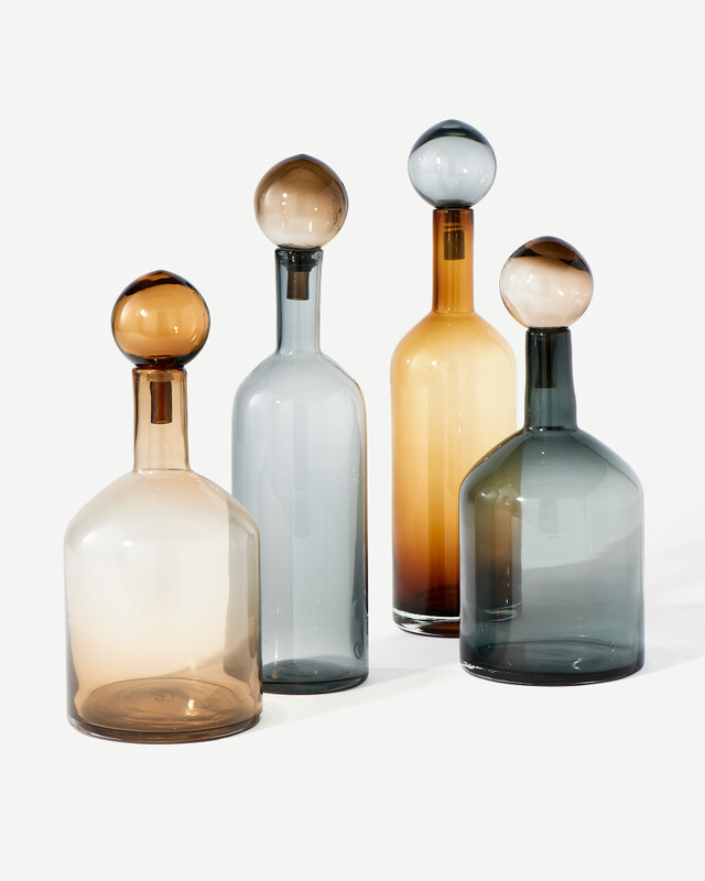 Bubbles & bottles chic mix set 4, Cognac, pdp