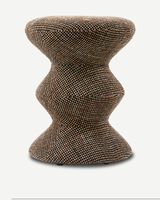 zig zag soft dark brown, Dark brown, small