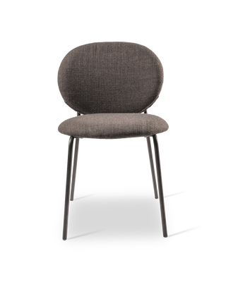 Chair Simply fabric smooth dk grey, Light grey, medium