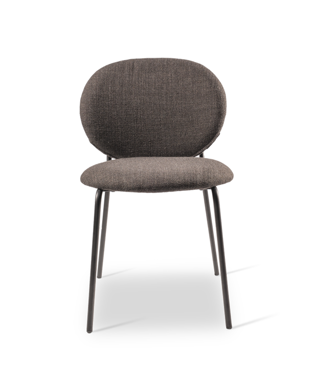 Chair Simply fabric smooth beige, Light grey, large