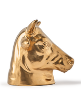 moneybox don't eat me, save me cow, Gold, small