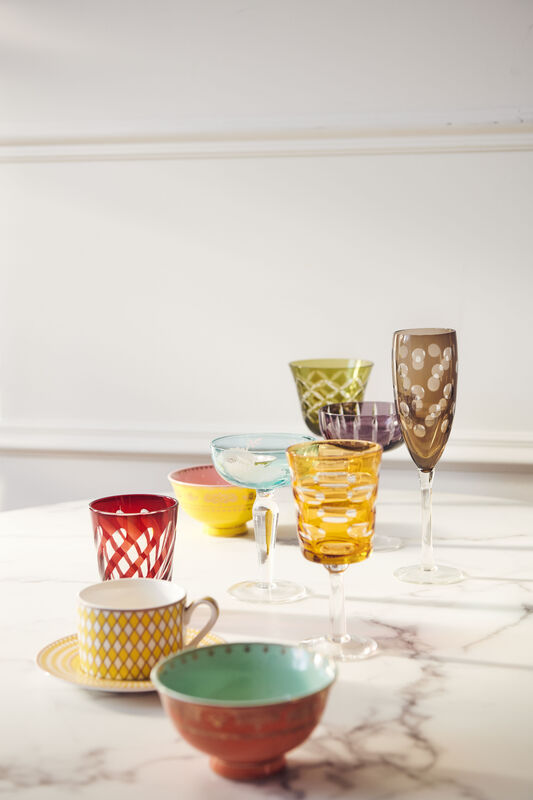 tumbler tubular set 4, Multi-colour, large