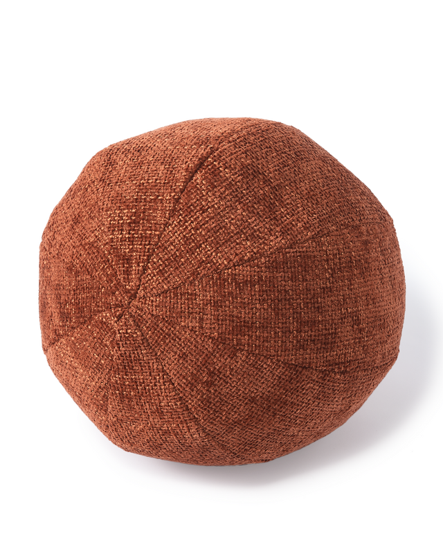 cushion ball green L, Rust red, large