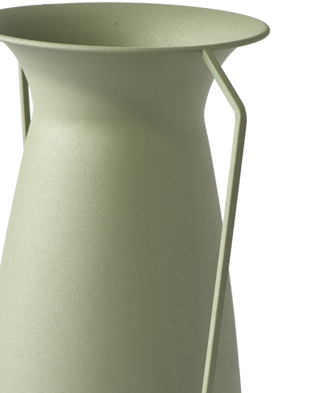 Vases Roman green set 4, Olive green, large