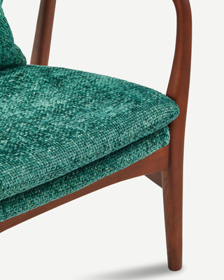 chair peggy dark green (FSC 100% certified), Dark green, medium