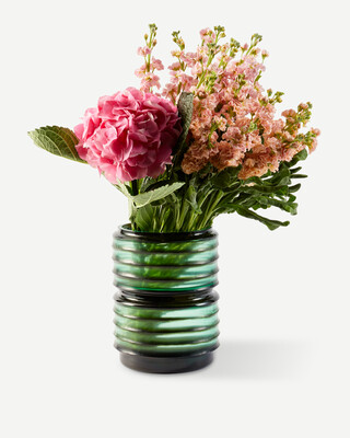 Glass Layer Vase - M