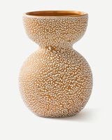 vase Boolb dots dk.green M, Orange, small