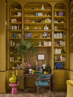 candle holder beads white S, White, medium