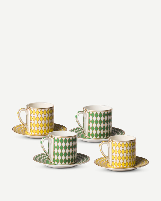 Espresso set Chess set 4, Multi-colour, pdp