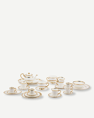 espresso cups golden finds set 4, White, medium