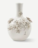 vase 3D buttercup, White, small