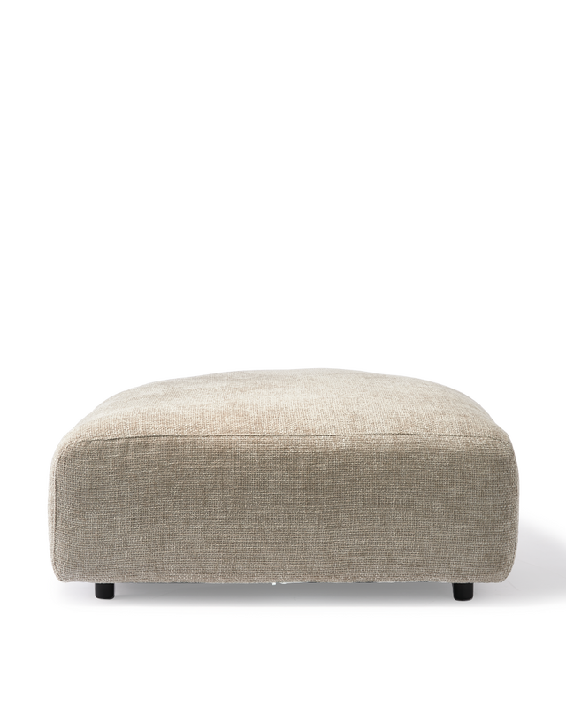 sofa a-round-u hocker rust left, White, large