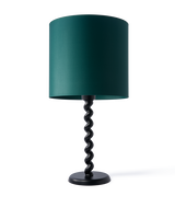 lamp shade Ø50xH45cm dark green, Dark green, small