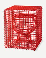 tip tap wire red, Coral red, small