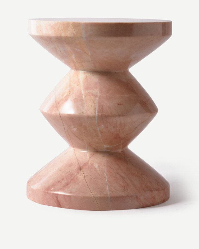 Zig Zag marble dk.green, Light pink, pdp