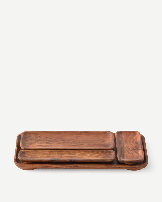 tray planki natural set 4, Cognac, pdp