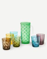 Cuttings Tumblers and Cuttings Pitcher, , small