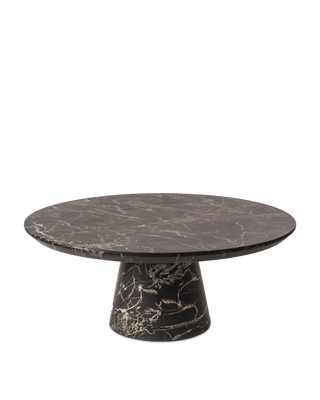 Coffee Table Disc Marble Look