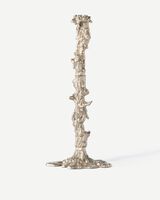 Drip candle holder XXL, Silver, small