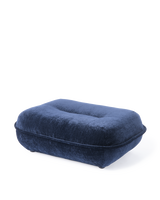 Pouf puff dark blue, Dark blue, small