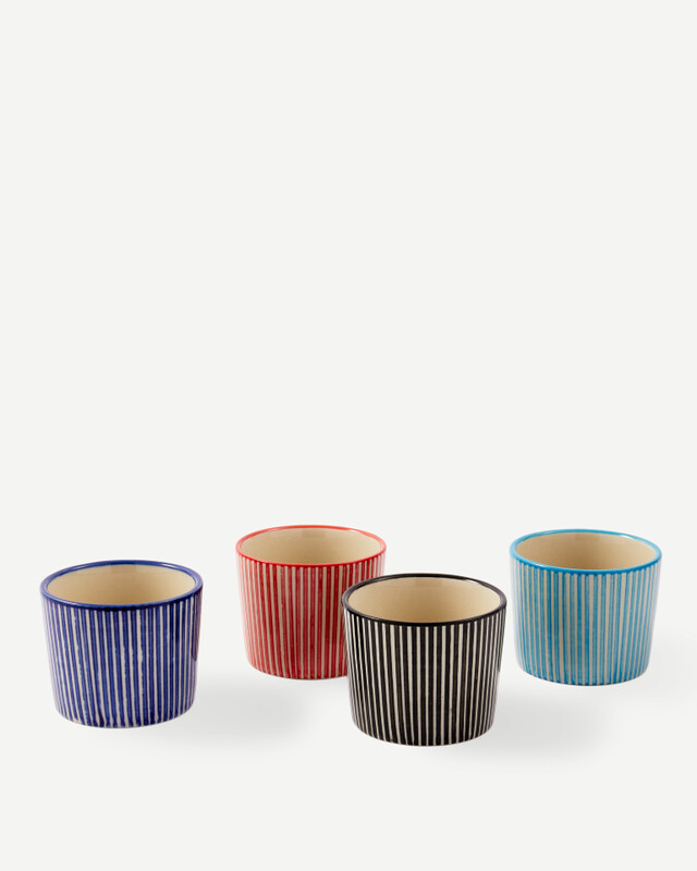 espresso cups marine striped set 4, Multi-colour, pdp