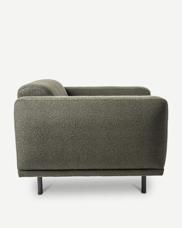 Fauteuil Teddy olive, Olive green, pdp