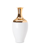 Vase classic gold top, Gold, small