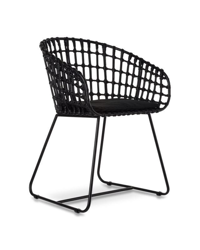 Chair Tokyo all black, Black, large