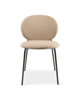 Chair Simply fabric smooth beige, Beige, medium